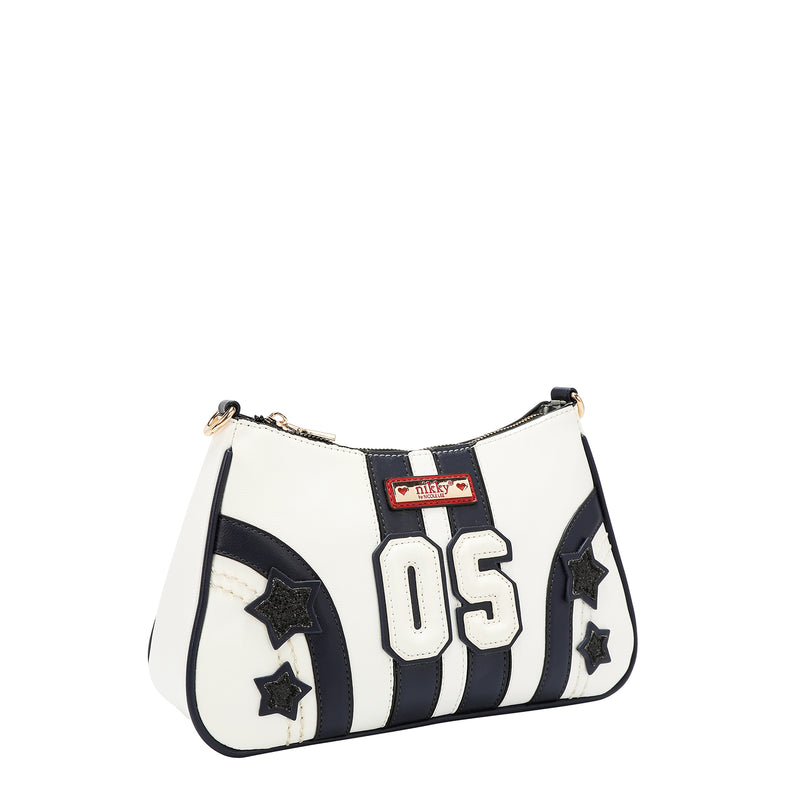 BANDOLERA VARSITY (BLANCO)