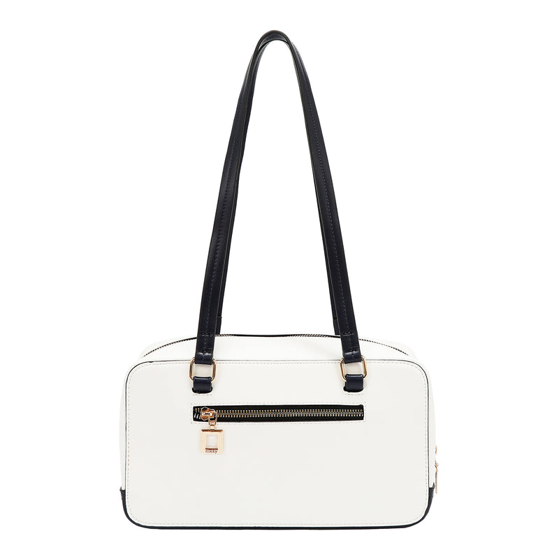 BOLSO DE HOMBRO VARSITY (BLANCO)