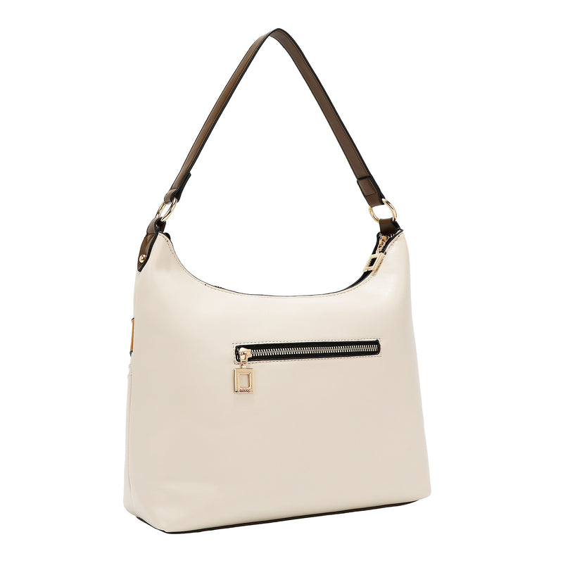 BOLSO TOTE VARSITY (BEIGE)