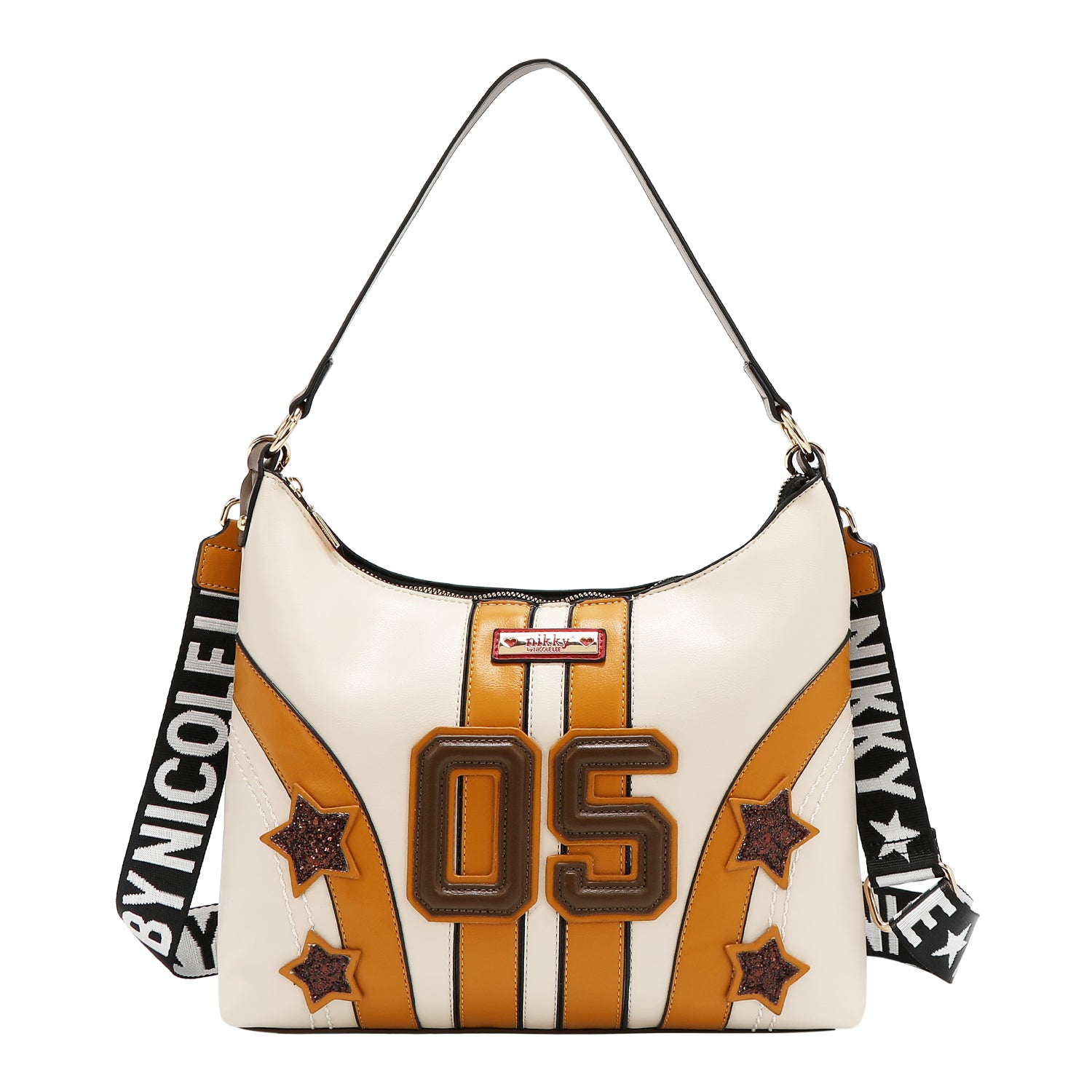 BOLSO TOTE VARSITY (BEIGE)