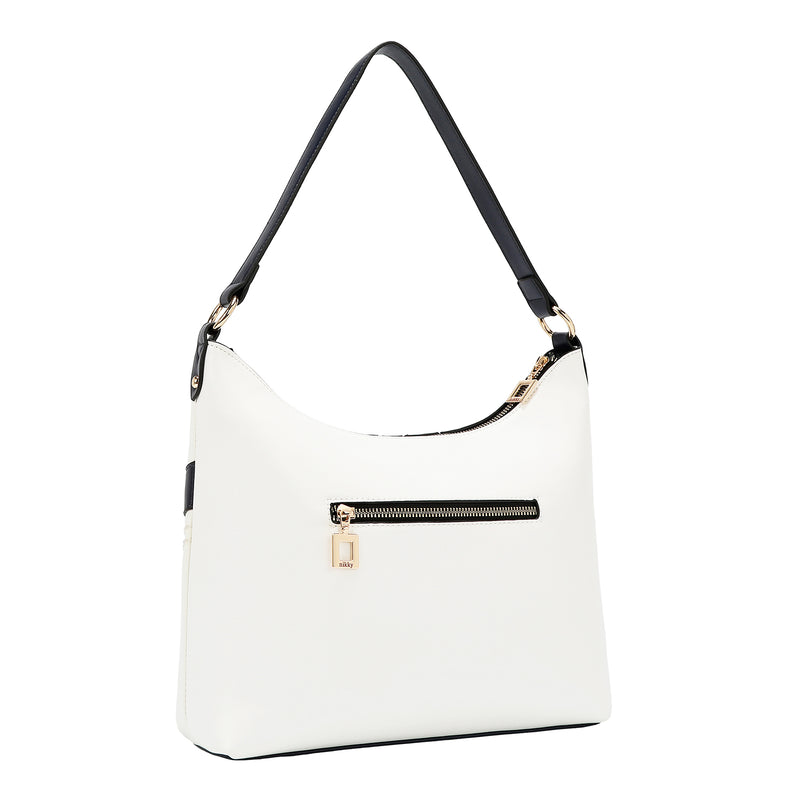 BOLSO TOTE VARSITY (BLANCO)