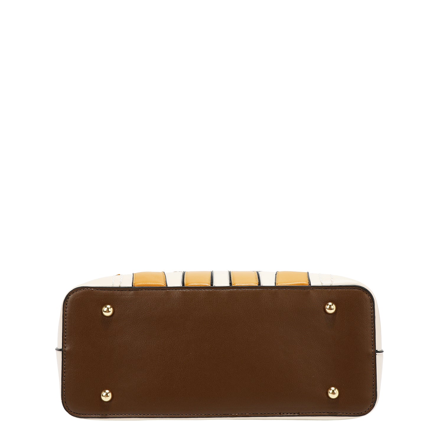 BOLSO SHOPPER VARSITY (BEIGE)