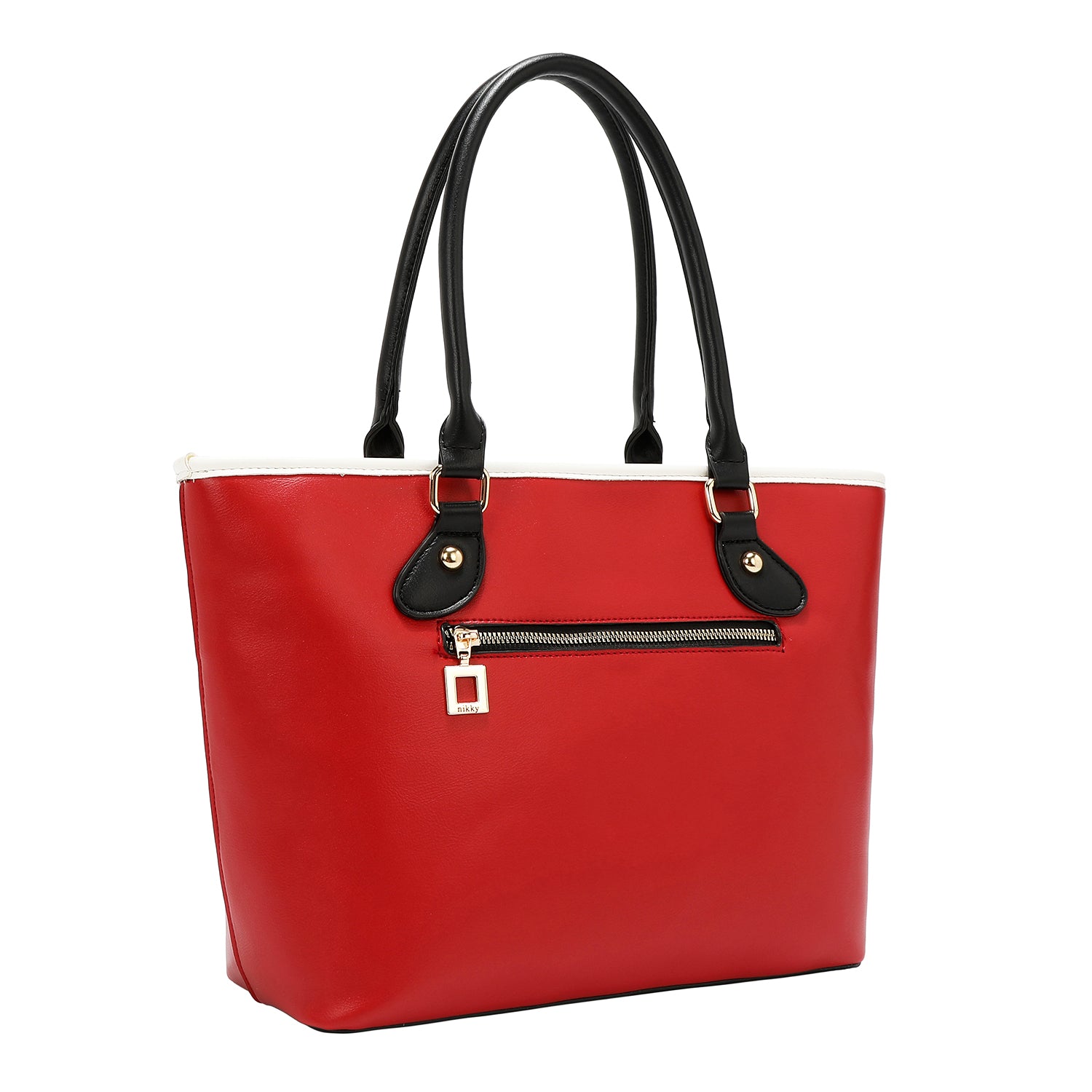 BOLSO SHOPPER VARSITY (ROJO)