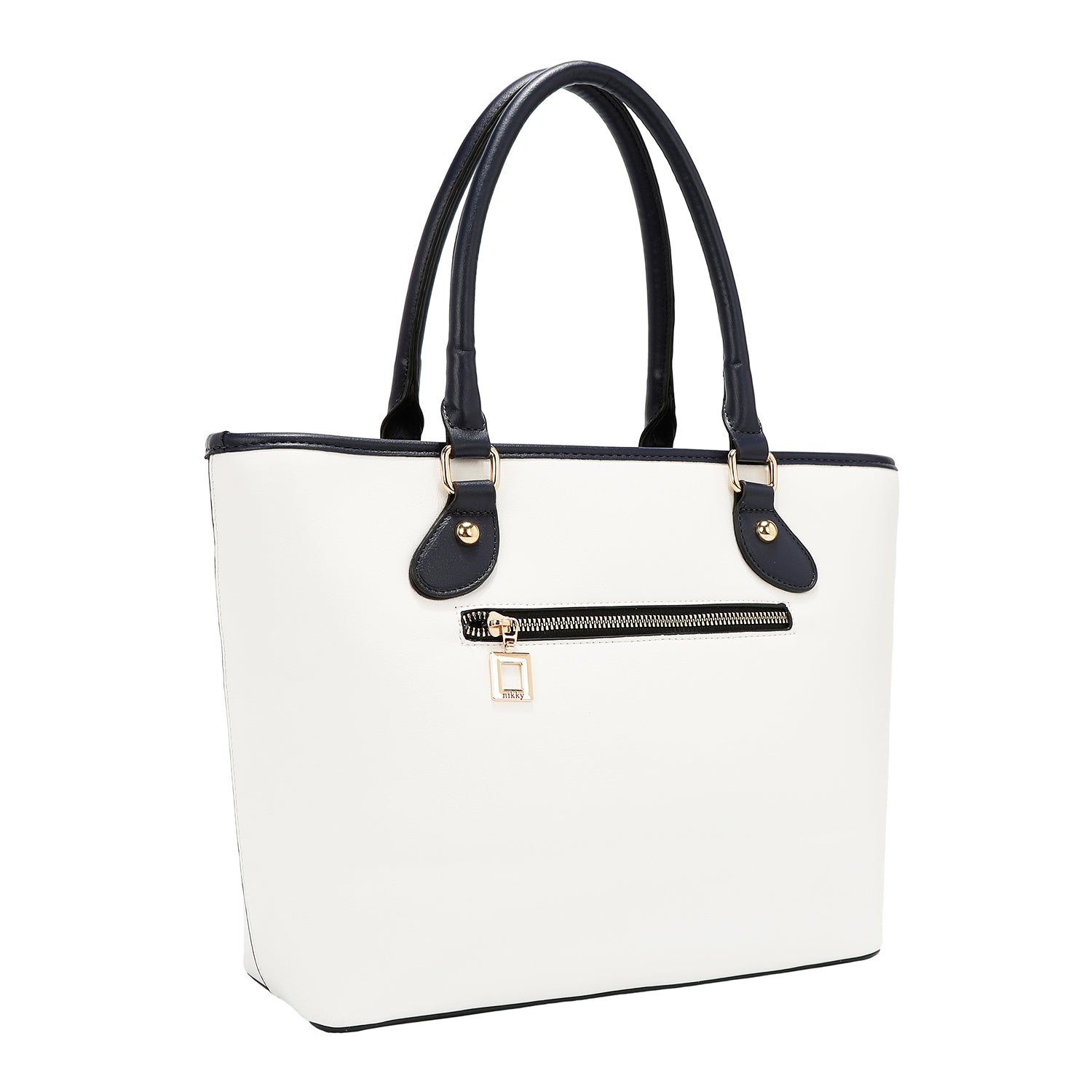 BOLSO SHOPPER VARSITY (BLANCO)