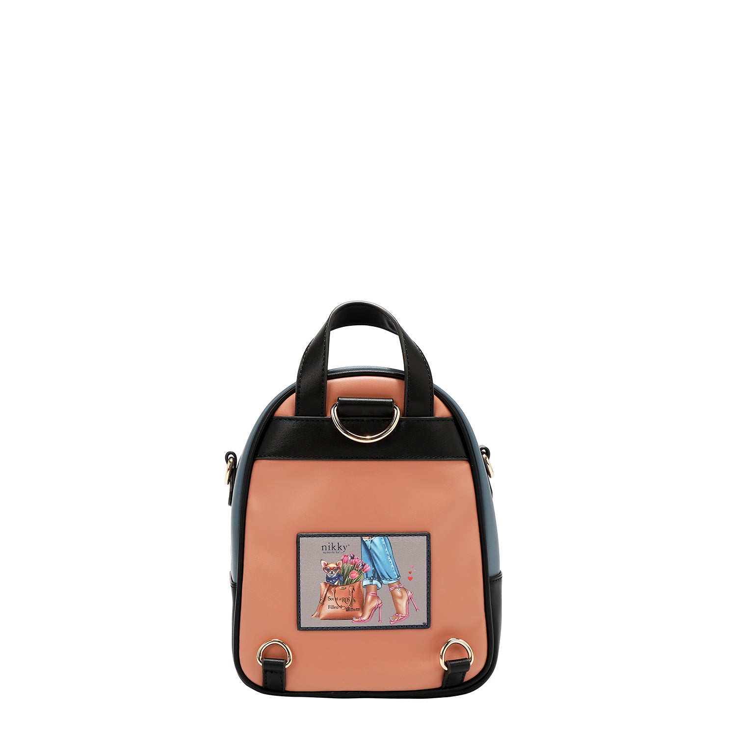 BOLSO DE HOMBRO / MOCHILA CONVERTIBLE (ESSENCE OF YOU)