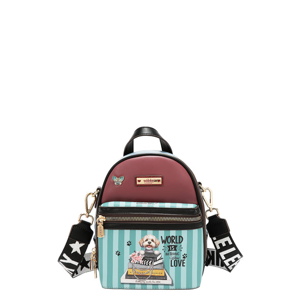 BOLSO DE HOMBRO / MOCHILA CONVERTIBLE (MEANT TO LOVE YOU)