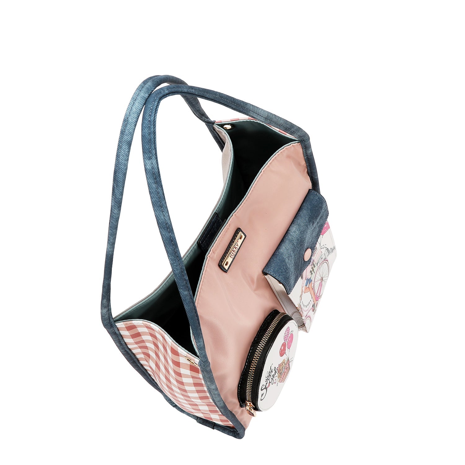 BOLSO DE HOMBRO EN 2 PIEZAS (SWEET GIRL)