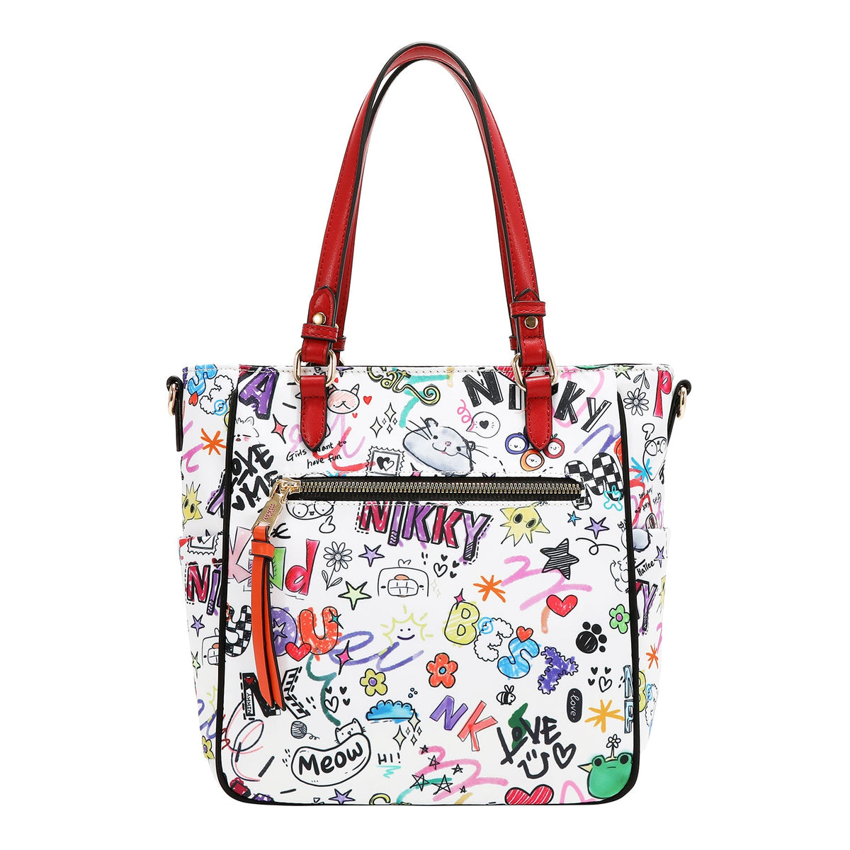 BOLSO TOTE (JUST FOR FUN - BLANCO)