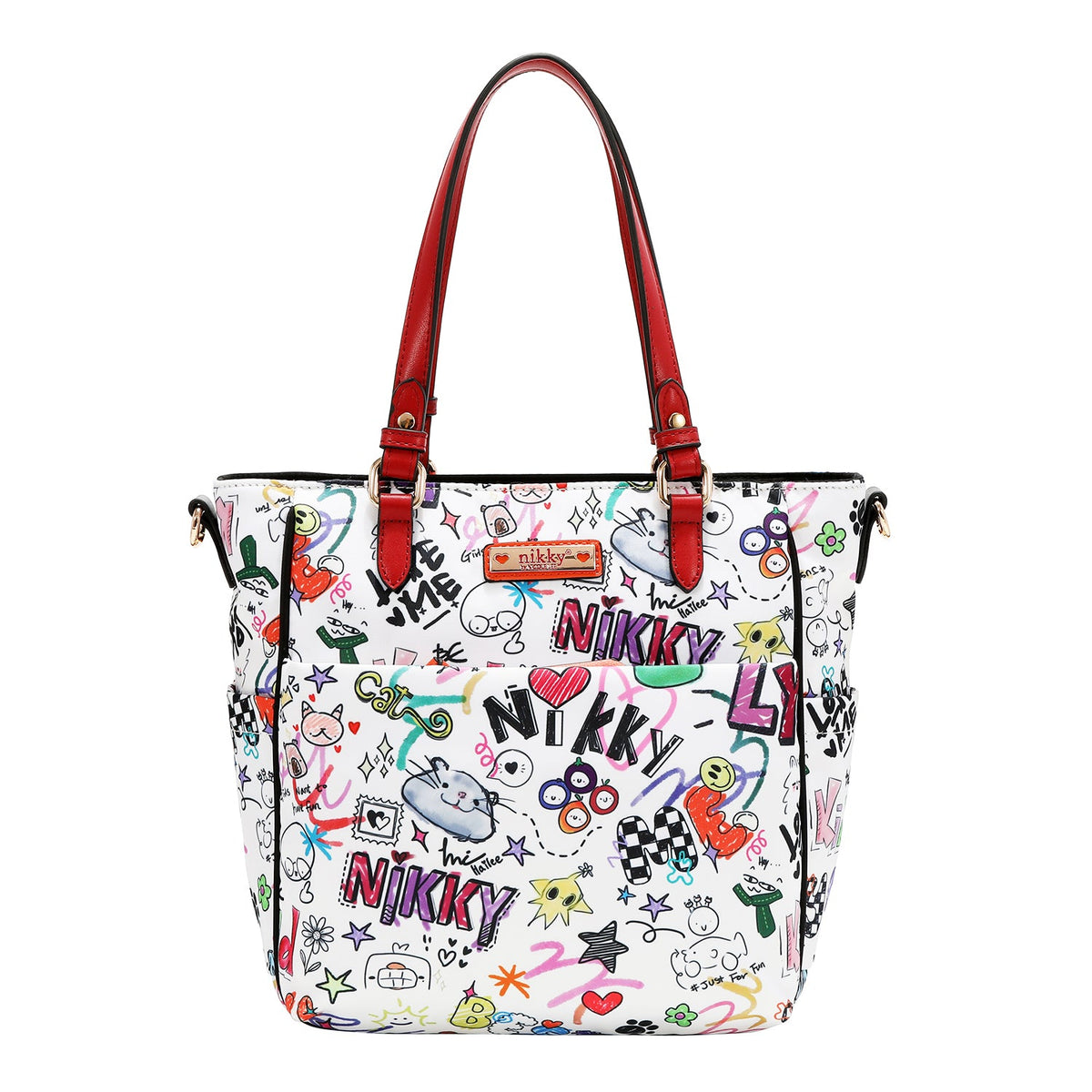 SHOULDER BAG NK13142 (JUST FOR FUN - WHITE)