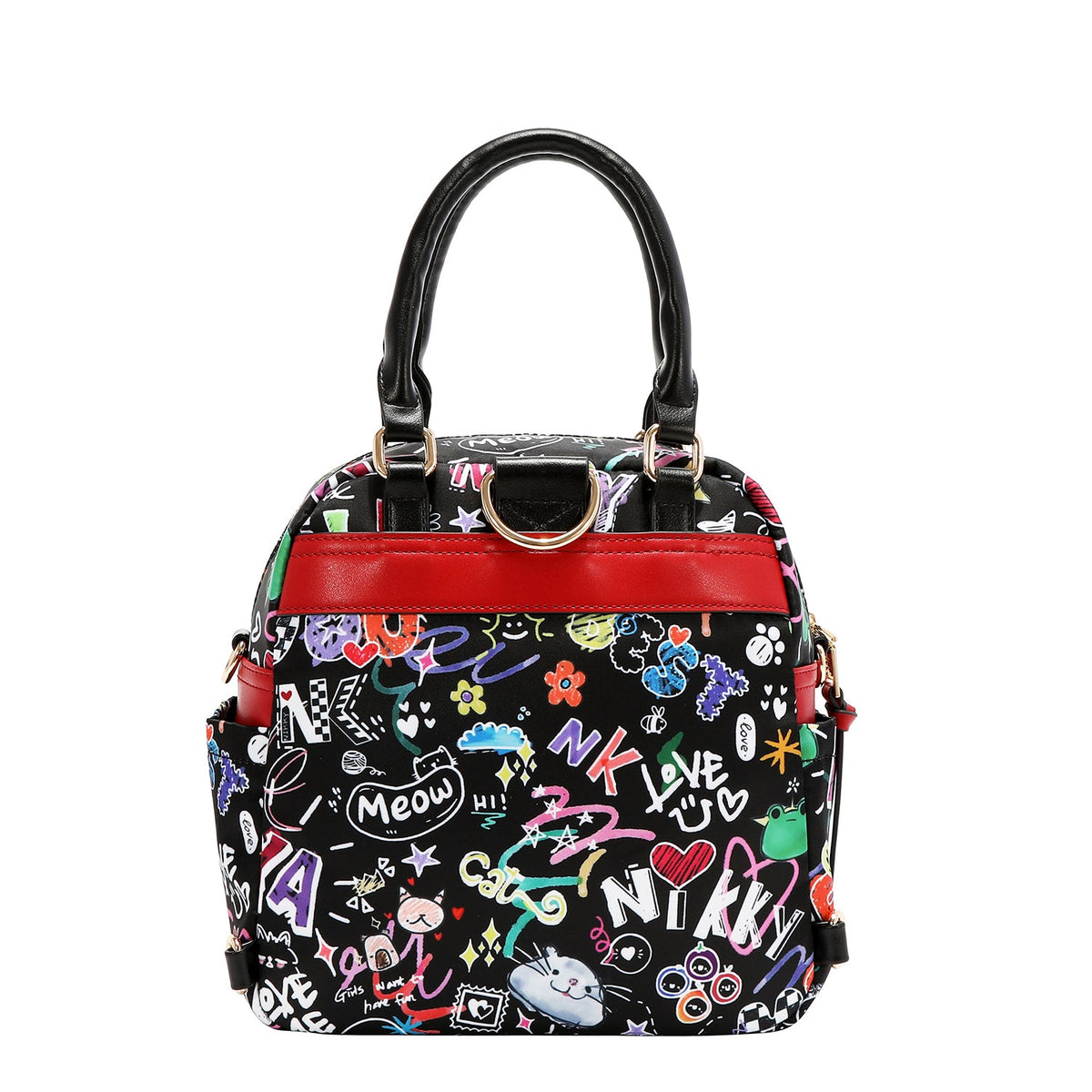 BORSA CONVERTIBILE IN ZAINO (JUST FOR FUN - NERO)
