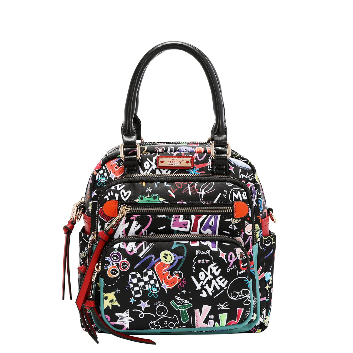 BOLSO/BANDOLERA (JUST FOR FUN - NEGRO)