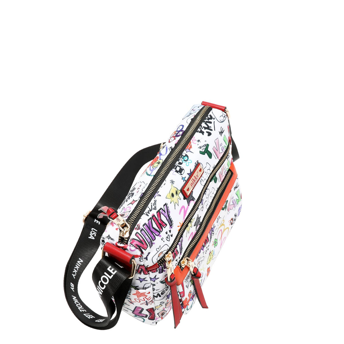 BORSA A MESSENGER (JUST FOR FUN - BIANCO)
