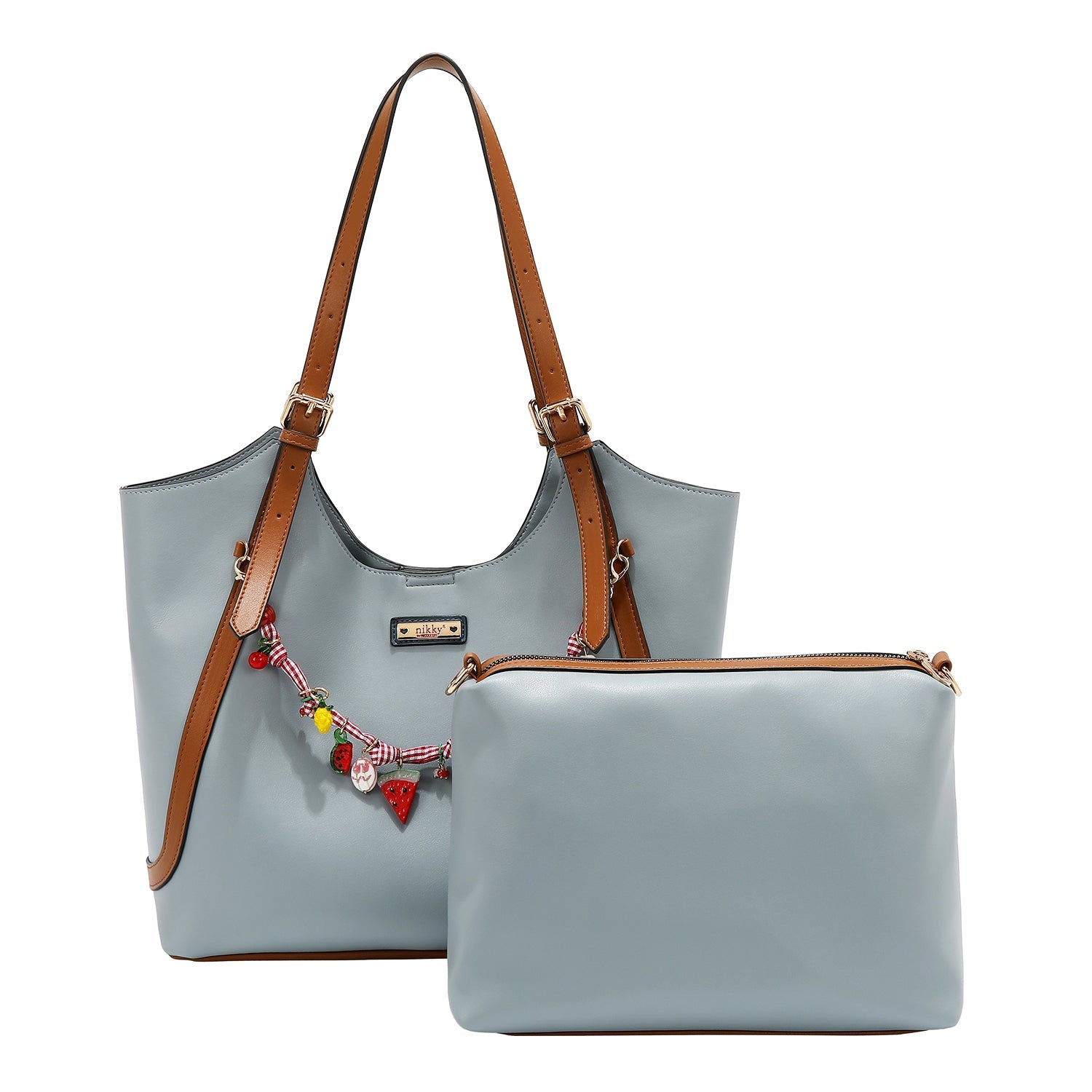 BOLSO DE HOMBRO CON ENCANTO (LAVANDA)