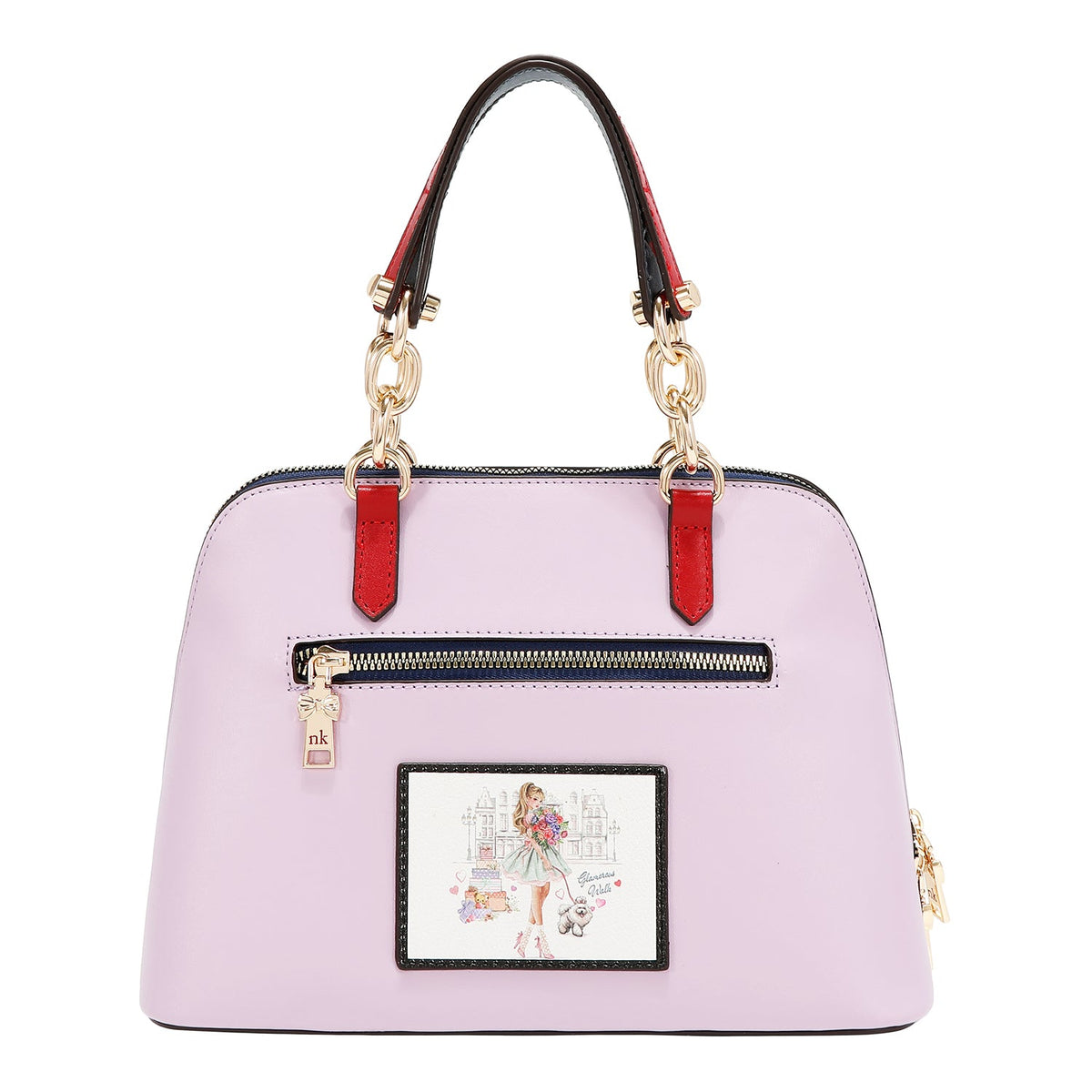 DOME BAG (GLAMOROUS WALK - WHITE)