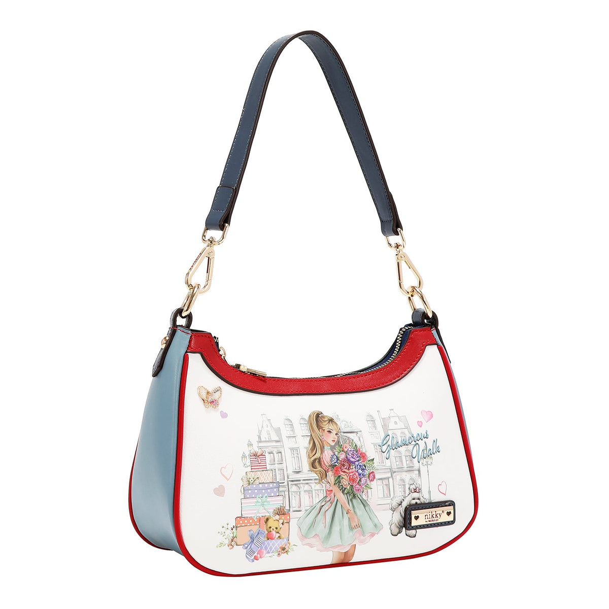 SHOULDER BAG (GLAMOROUS WALK - WHITE)