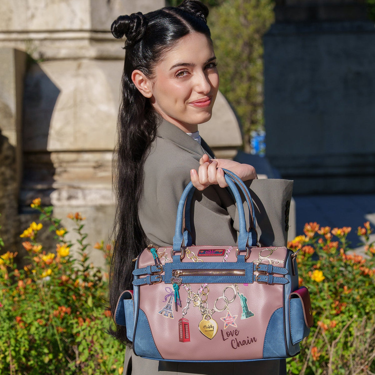 BOLSO BOSTON (LOVE CHAIN)