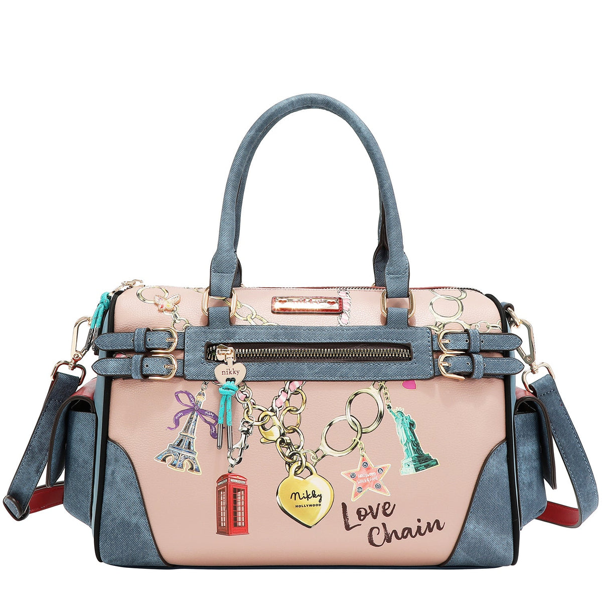 BOLSO BOSTON (LOVE CHAIN)