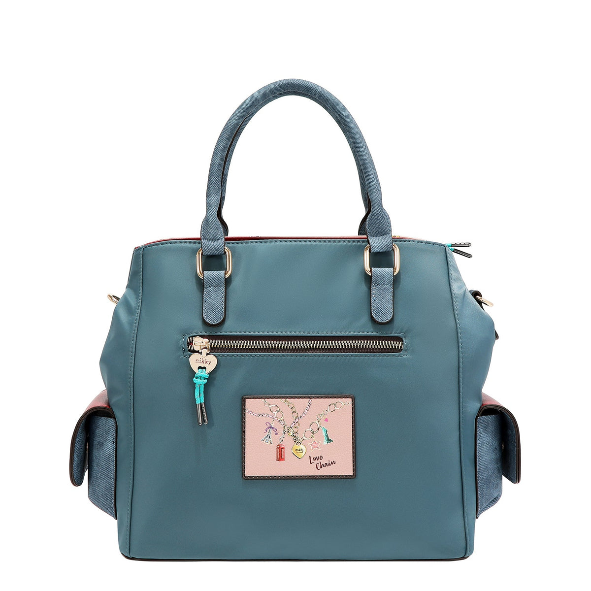 BOLSO BUCKET (LOVE CHAIN)