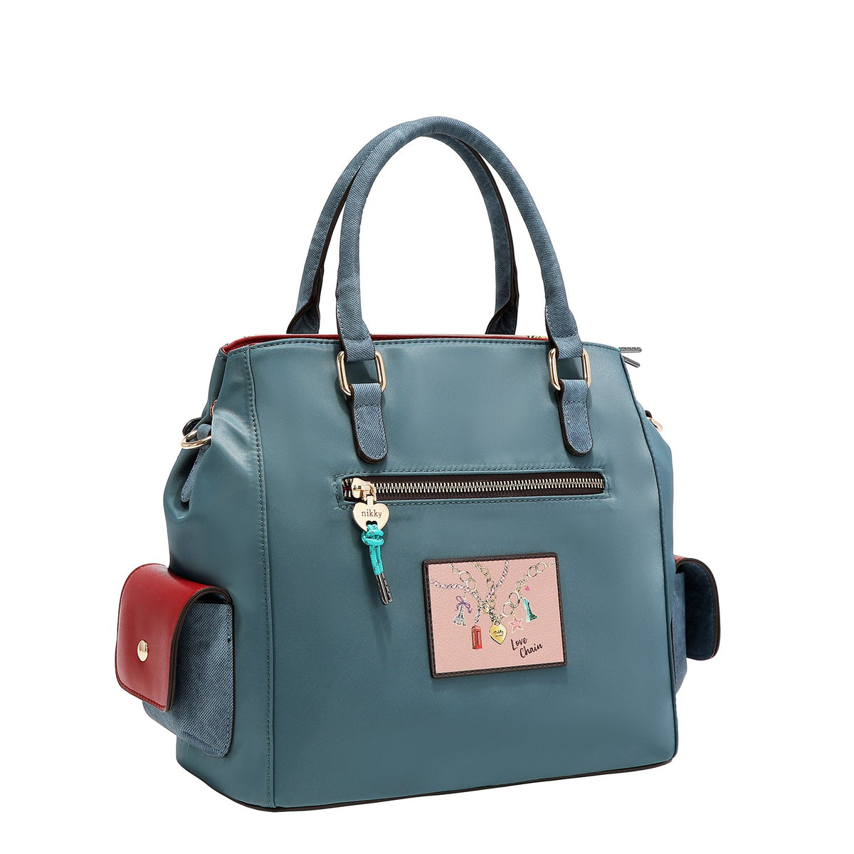 BORSA A SECCHIELLO ( CATENA DELL'AMORE)