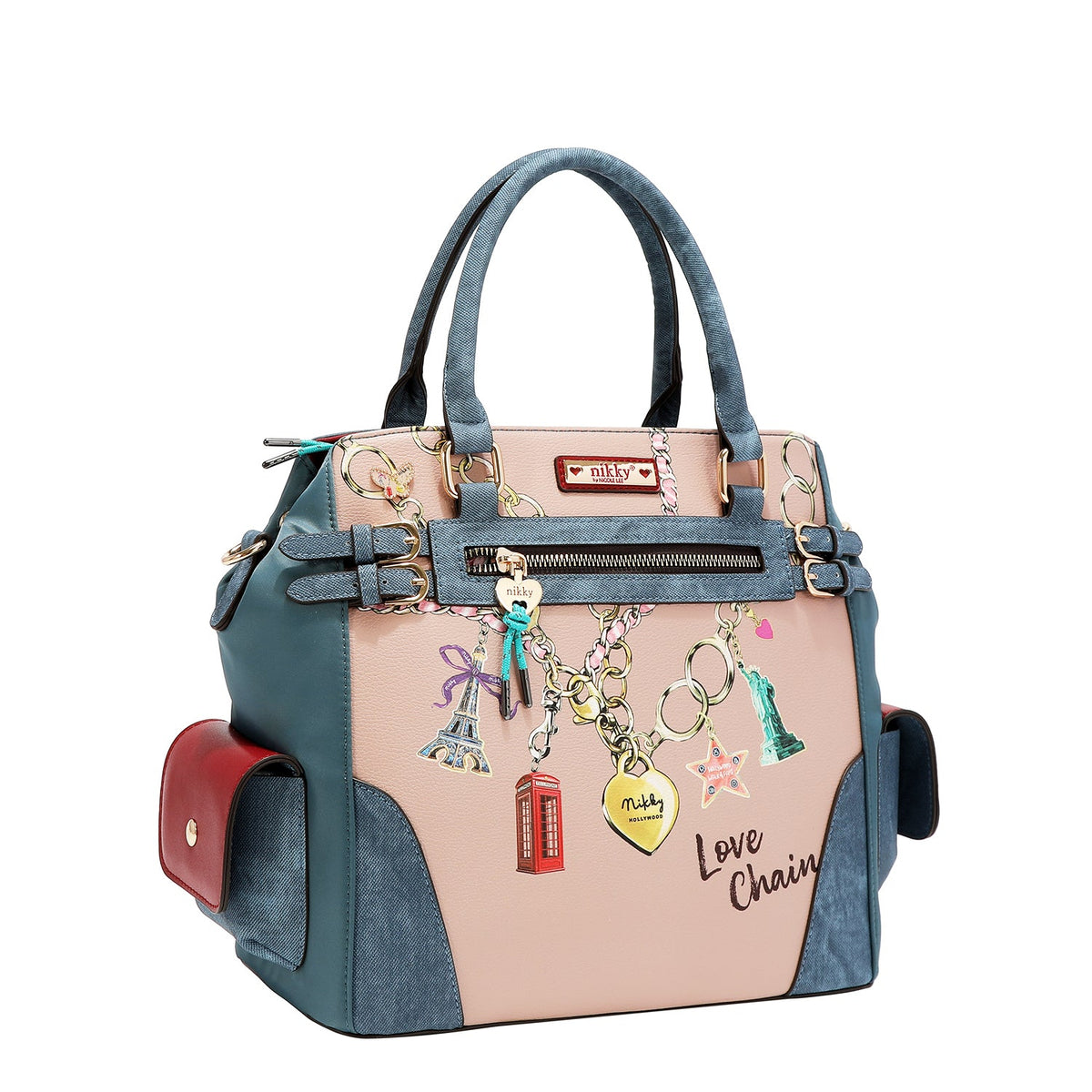 BOLSO BUCKET (LOVE CHAIN)
