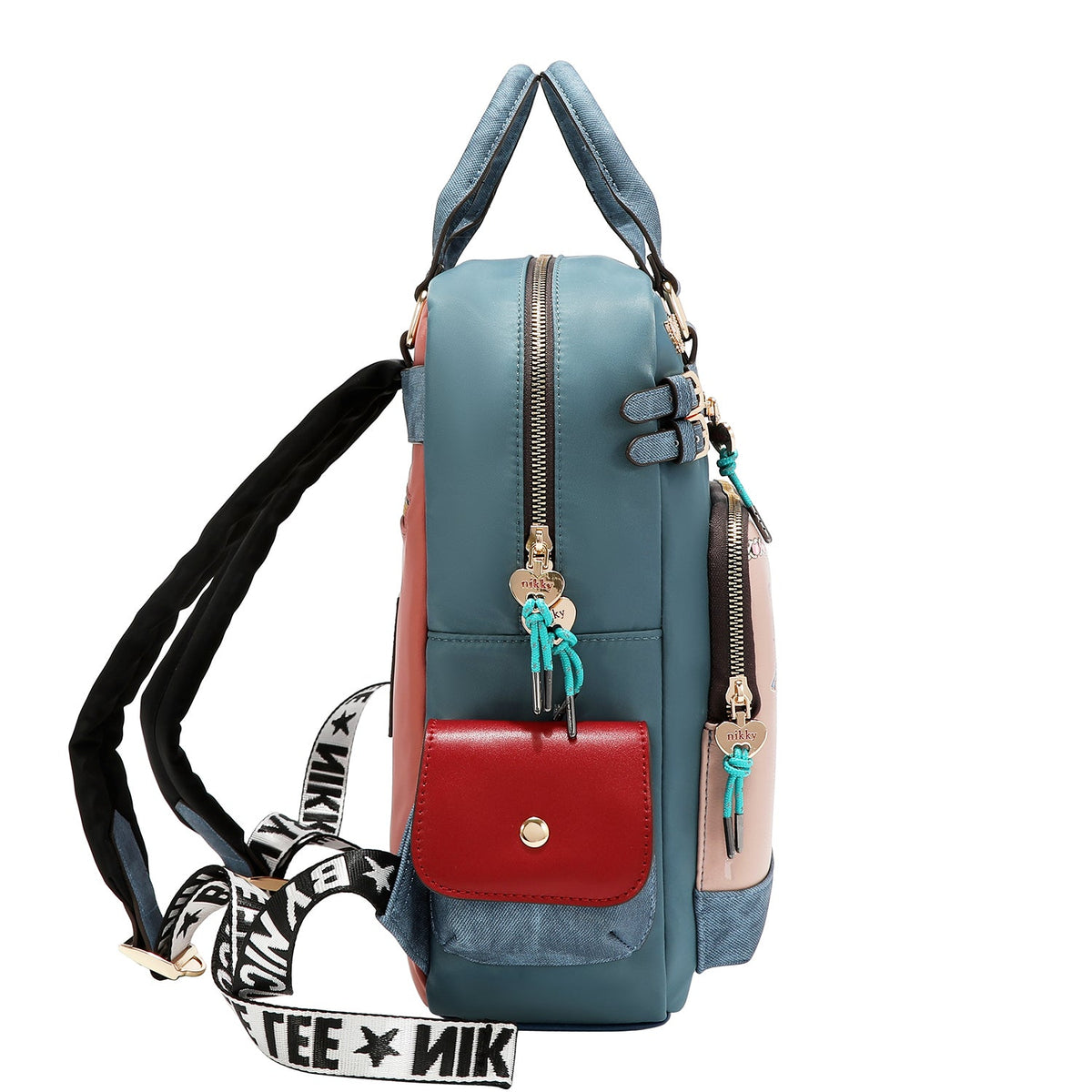 MOCHILA CUADRADA (LOVE CHAIN)
