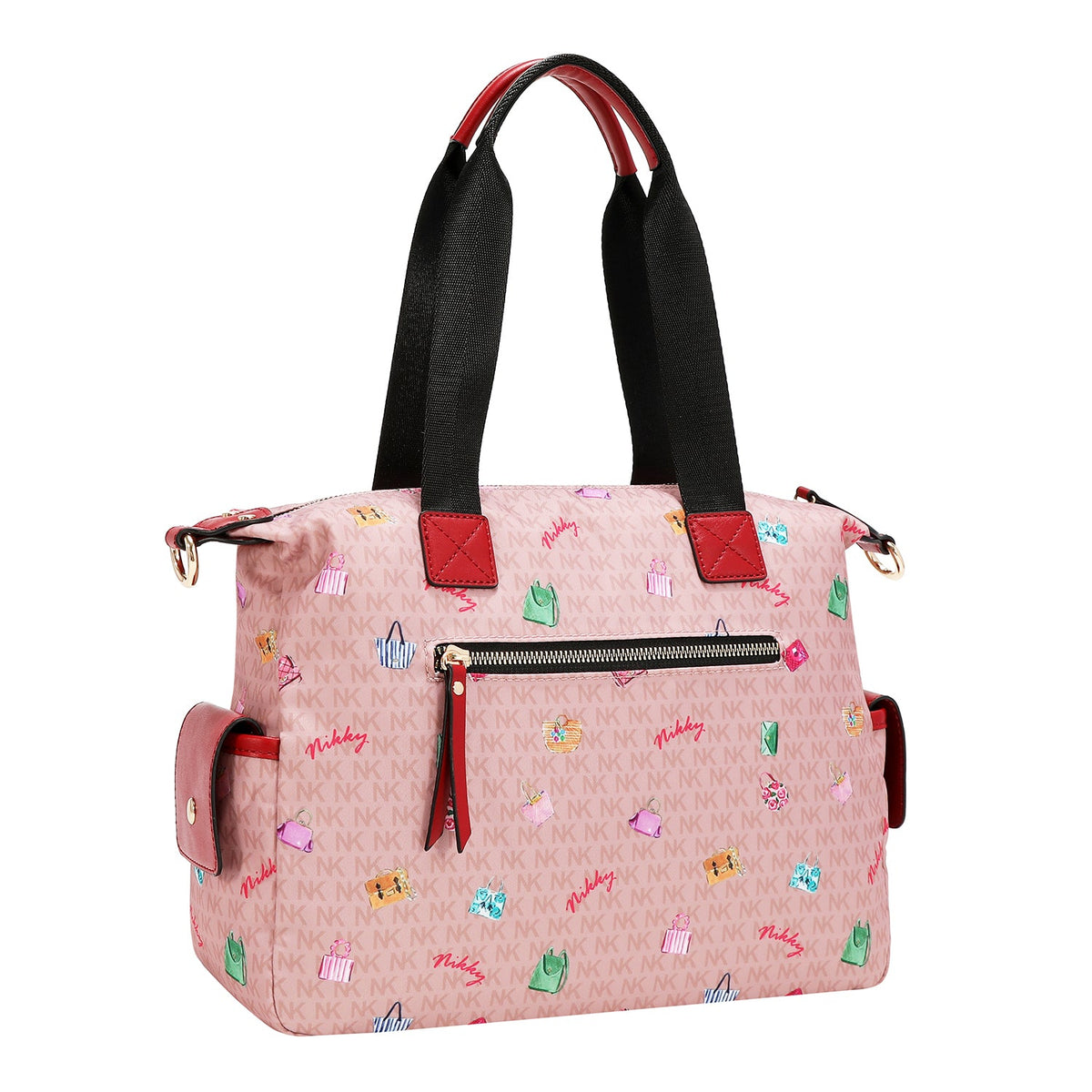 BOLSO TOTE (GLAMOROUS WALK - ROSA)