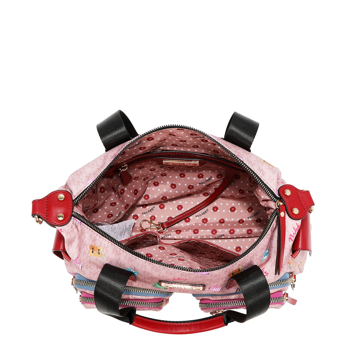 BOLSO TOTE (GLAMOROUS WALK - ROSA)