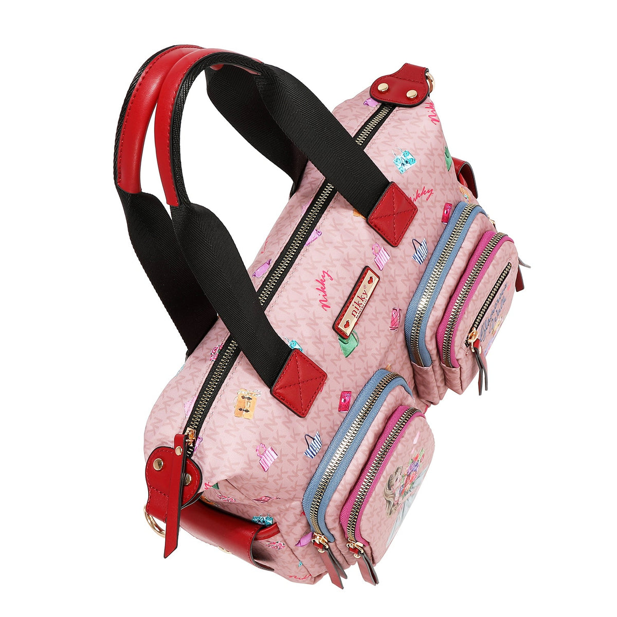BOLSO TOTE (GLAMOROUS WALK - ROSA)