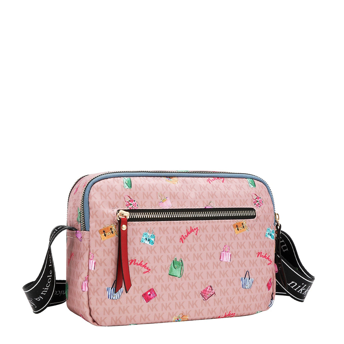 BANDOLERA DE NYLON (GLAMOROUS WALK - ROSA)