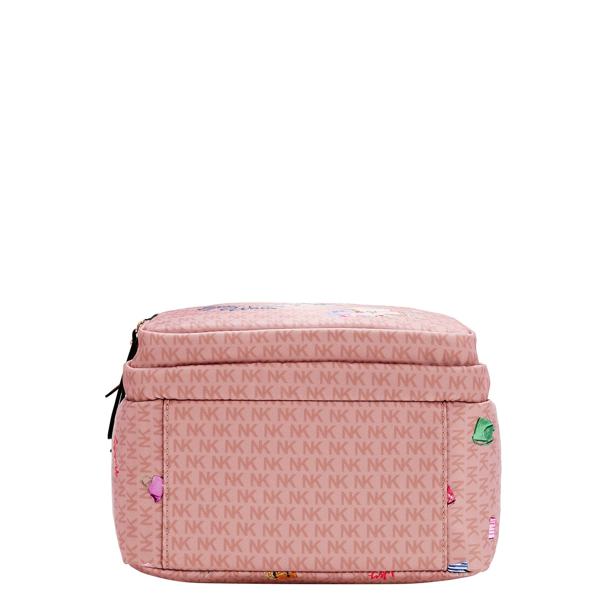 MOCHILA MEDIANA DE NYLON (GLAMOROUS WALK - ROSA)