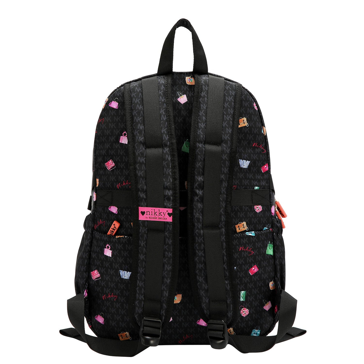 ZAINO IN NYLON (GLAMOROUS WALK - NERO)