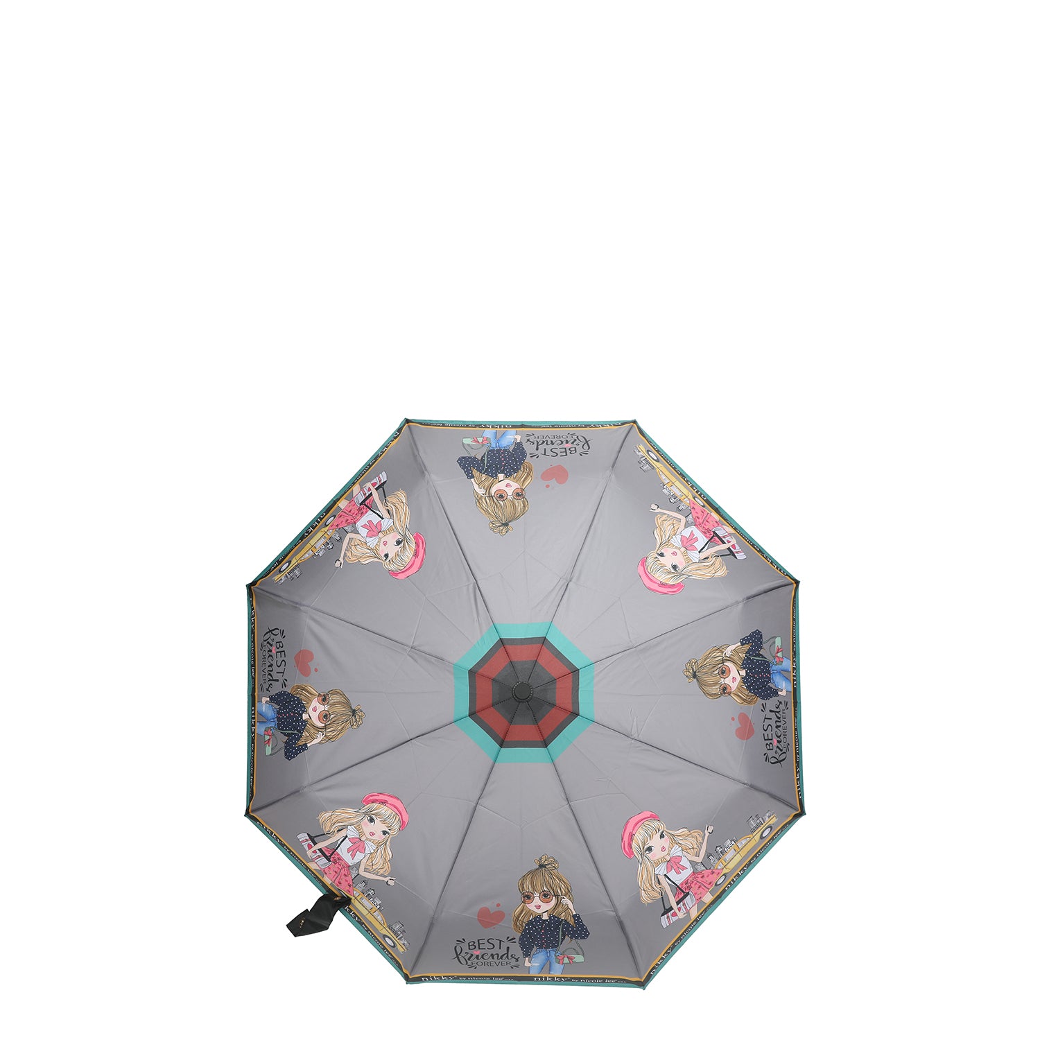 PORTABLE UMBRELLA WITH PRINT (<tc>Nikky By Nicole Lee</tc>)