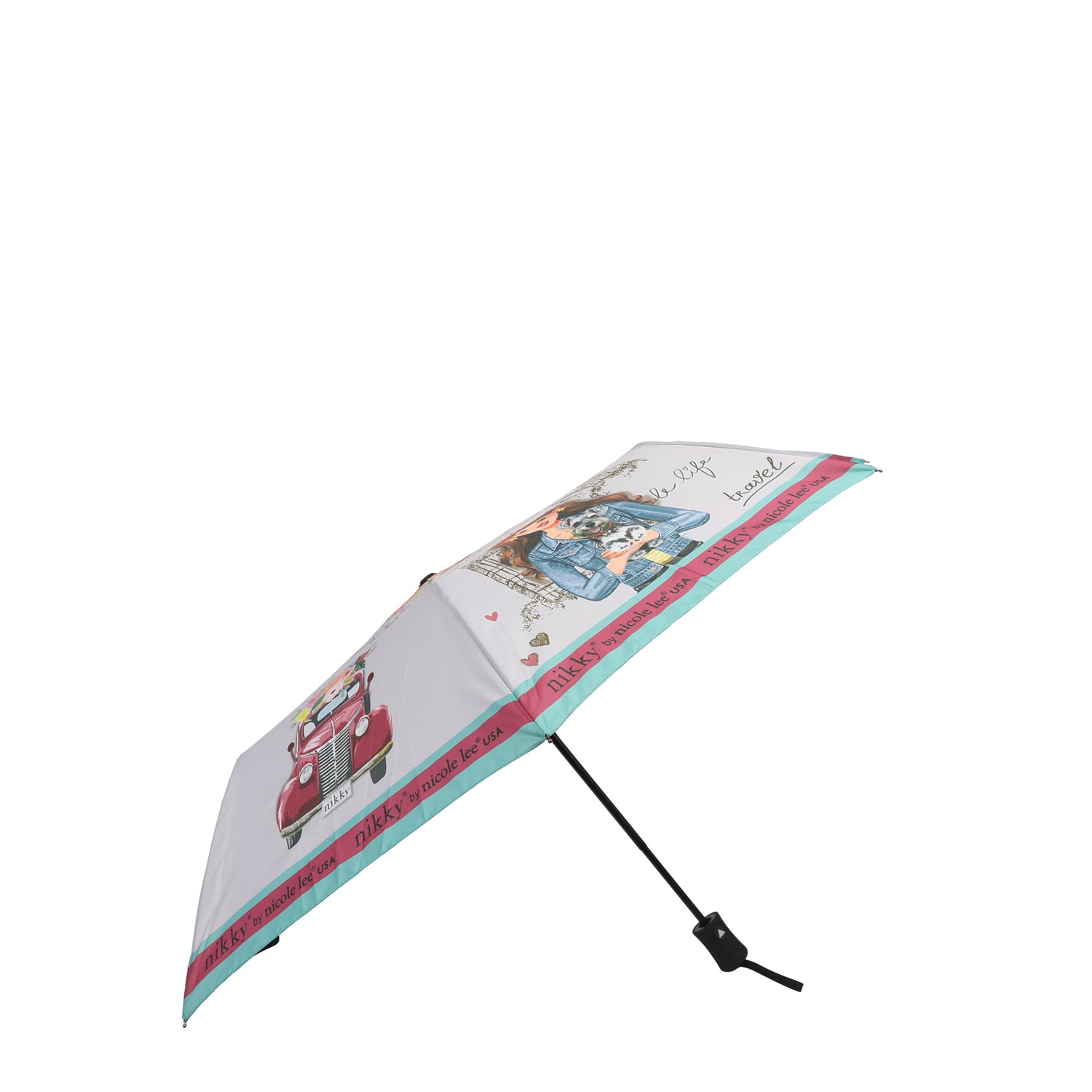 PORTABLE UMBRELLA WITH PRINT (<tc>Nikky By Nicole Lee</tc>)