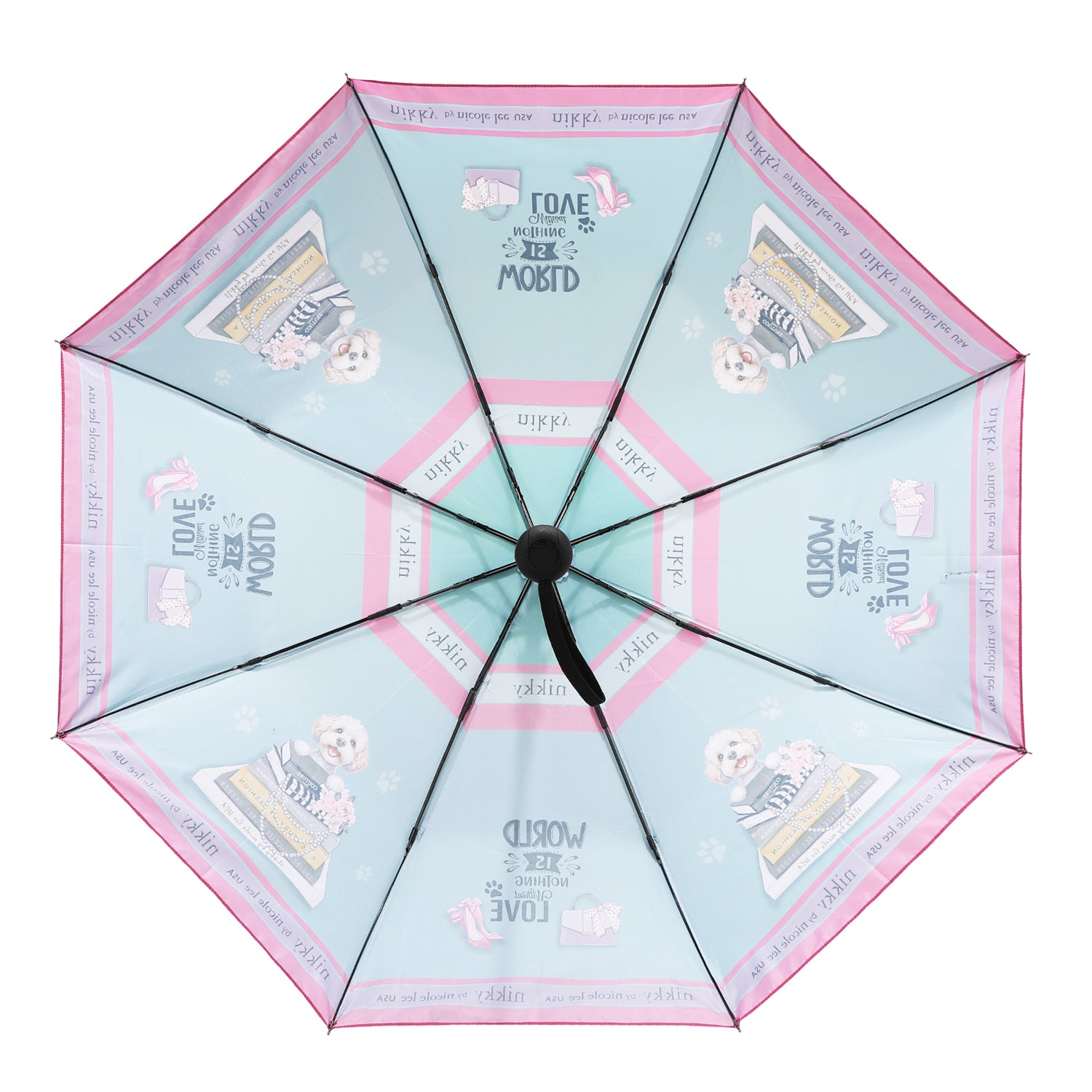 PORTABLE UMBRELLA WITH PRINTING (MEANT TO LOVE YOU)