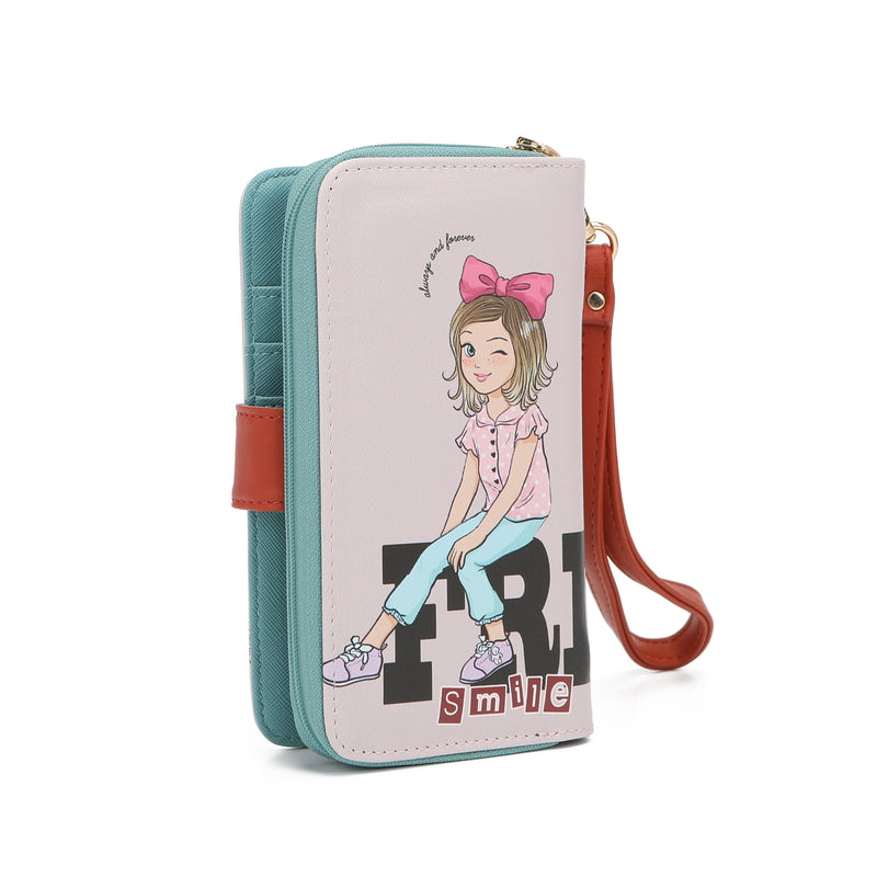 FUNDA ESTAMPADA UNIVERSAL NIKKY PARA TELÉFONO MOVIL