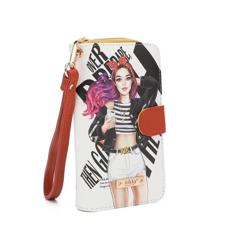 FUNDA ESTAMPADA UNIVERSAL NIKKY PARA TELÉFONO MOVIL