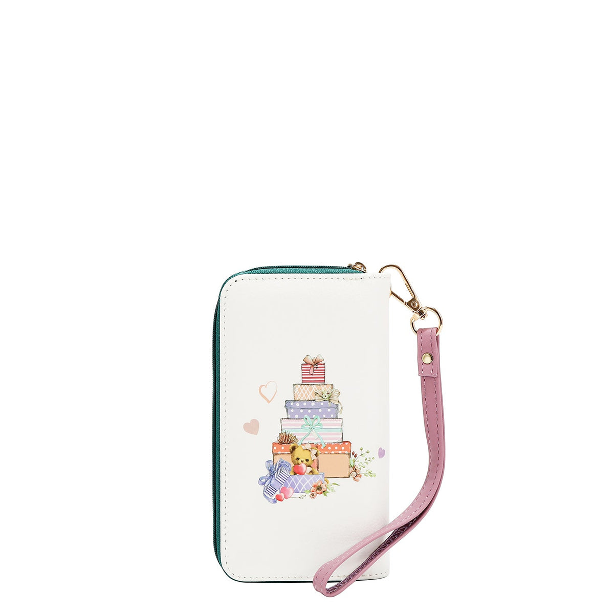 CUSTODIA PER CELLULARE (GLAMOROUS WALK - BIANCO)