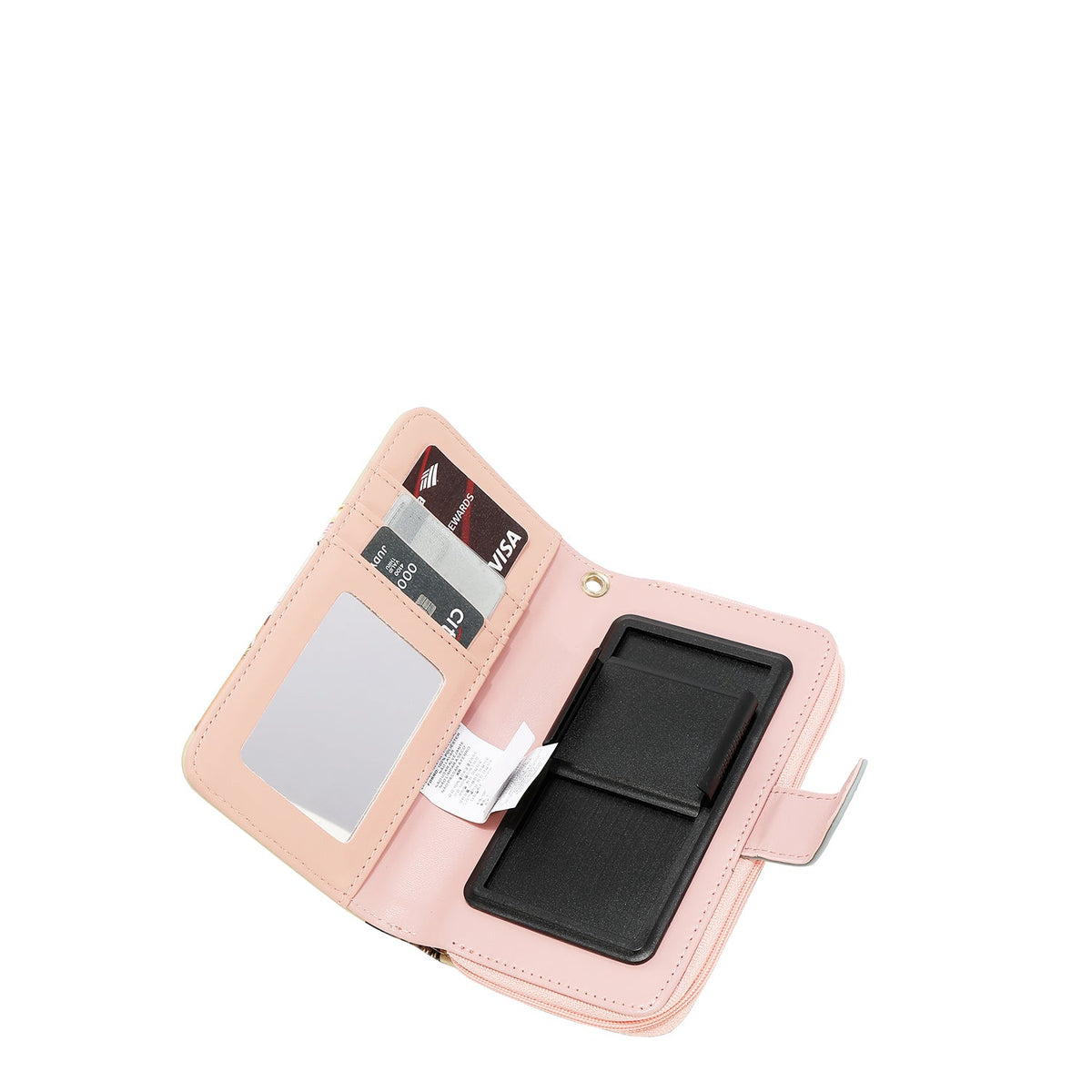 PORTA MOVIL CON CARTERA (LOVE CHAIN)