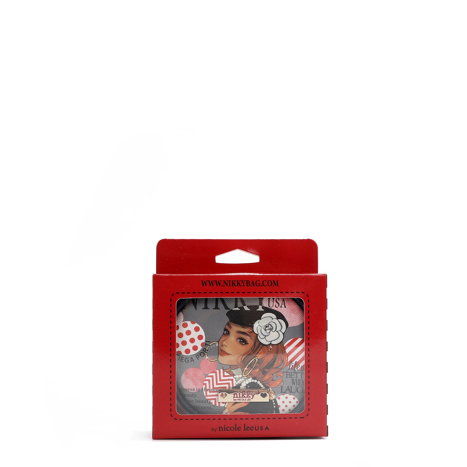 KEYCHAIN ​​WITH ROUND PURSE (<tc>CIEGA POR TI</tc>)