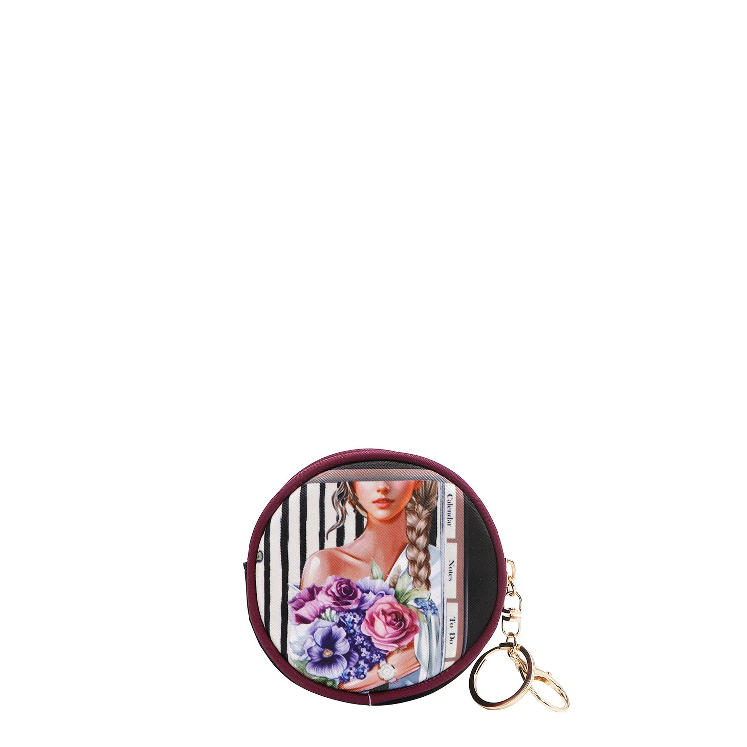 KEYCHAIN ​​WITH ROUND WALLET (<tc>NOSTALGIA</tc>)