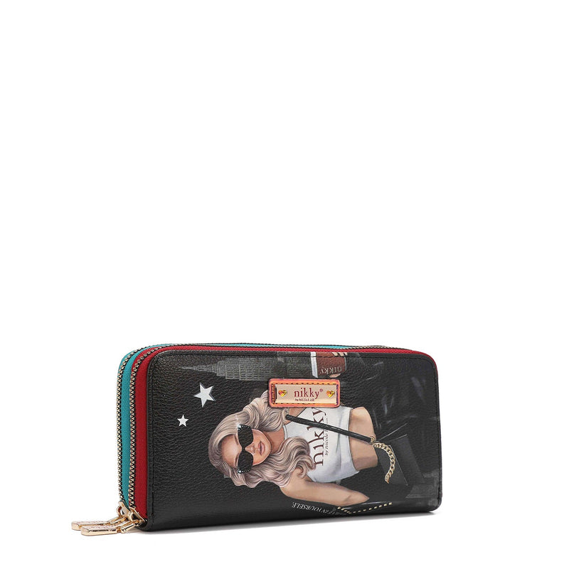 CARTERA DOBLE CREMALLERA NIKKY DREAMER