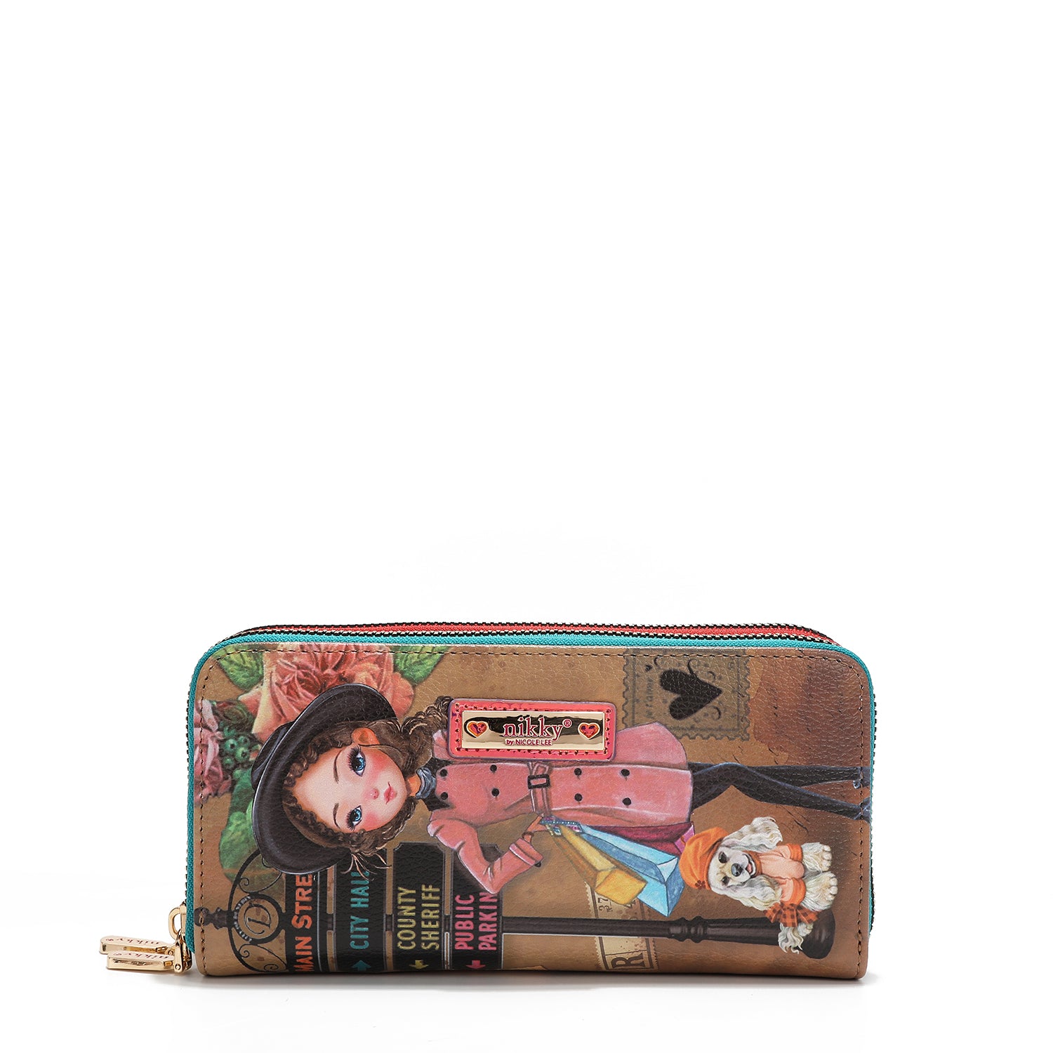 DOUBLE ZIP WALLET V.2 (<tc><tc>Emily Goes Paris</tc></tc> )