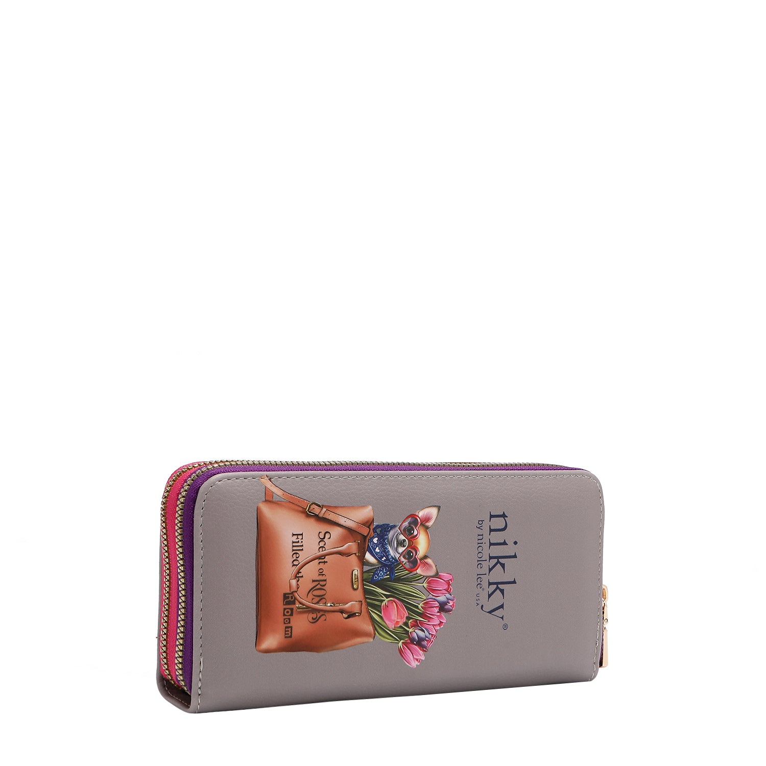 BILLETERA CON DOBLE CREMALLERA V.2 (ESSENCE OF YOU)