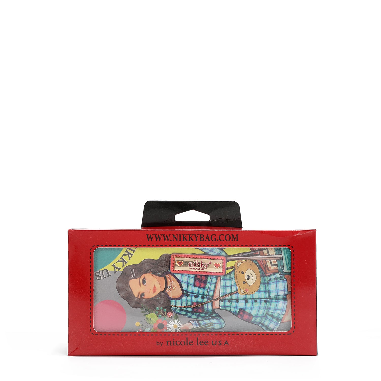BILLETERA CON DOBLE CREMALLERA V.2 (NIKKY GOES SHOPPING)