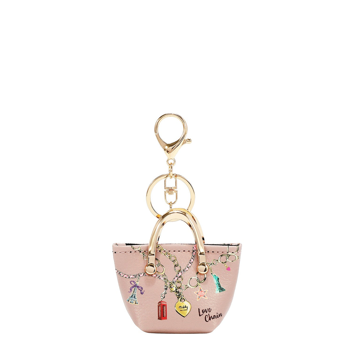 LLAVERO EN FORMA DE BOLSO (LOVE CHAIN)