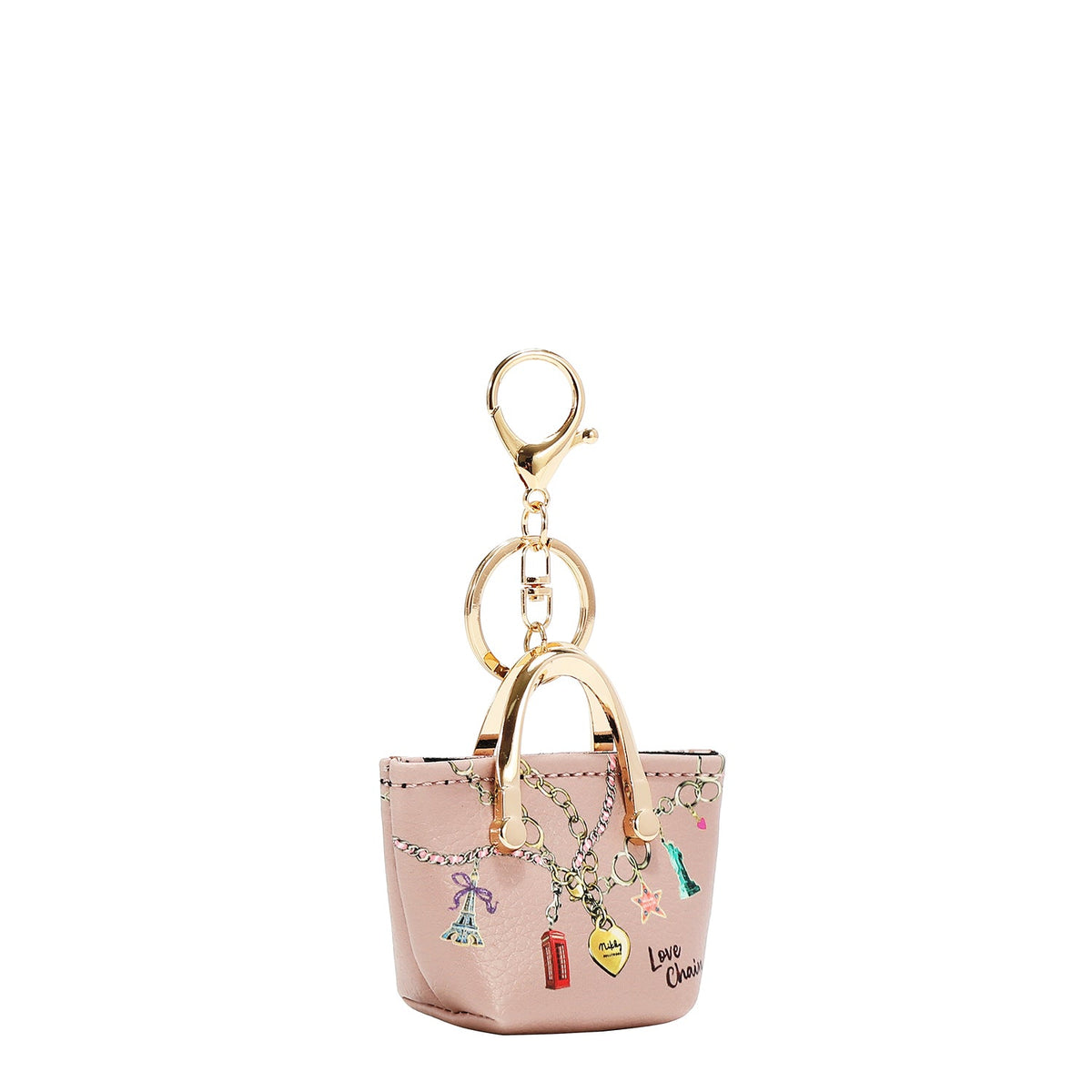 LLAVERO EN FORMA DE BOLSO (LOVE CHAIN)