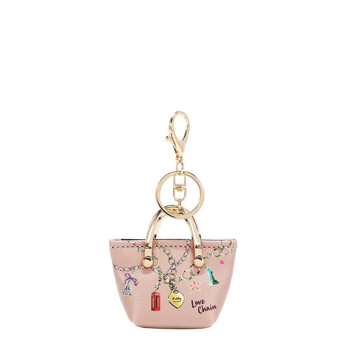 LLAVERO EN FORMA DE BOLSO (LOVE CHAIN)