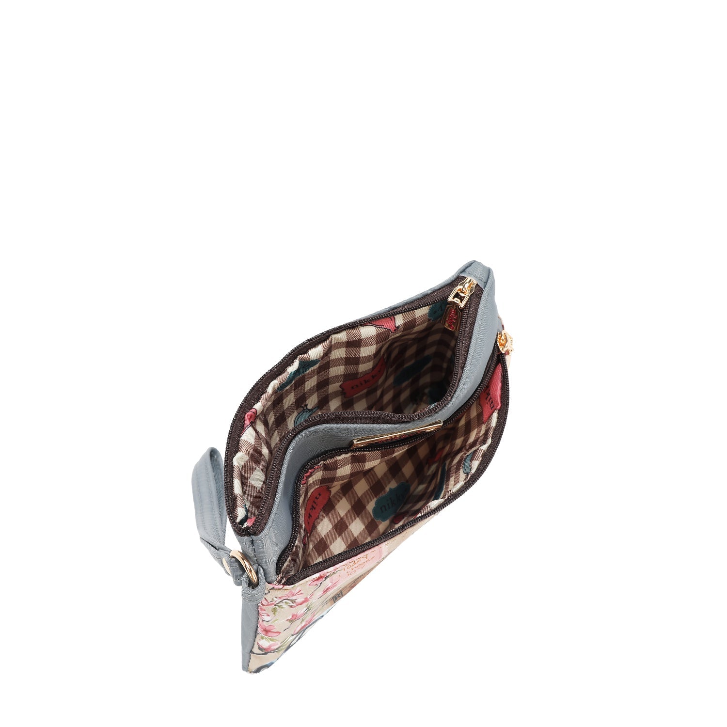 NECESER CON CREMALLERA (CHERRY LIPS-NEGRO)