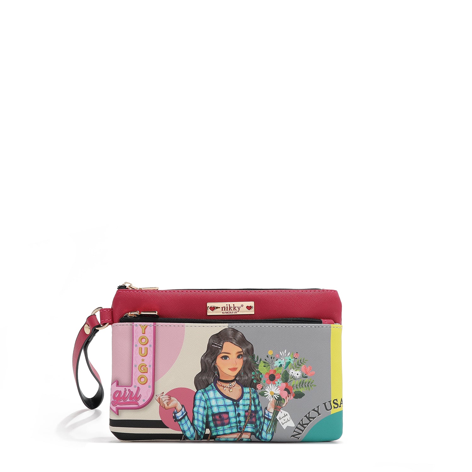 NEEDLE BAG WITH ZIPPER (<tc><tc><tc>Nikky</tc> Goes Shopping</tc></tc>)