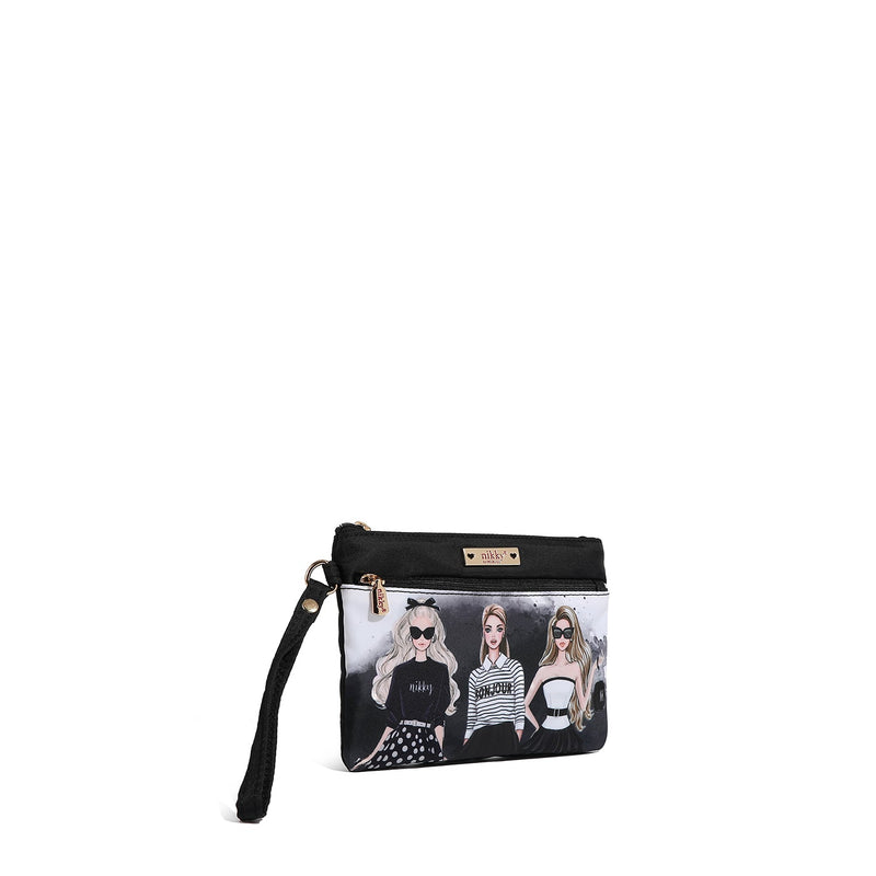 TOILETRY BAG WITH ZIPPER (<tc>TRIO</tc>)
